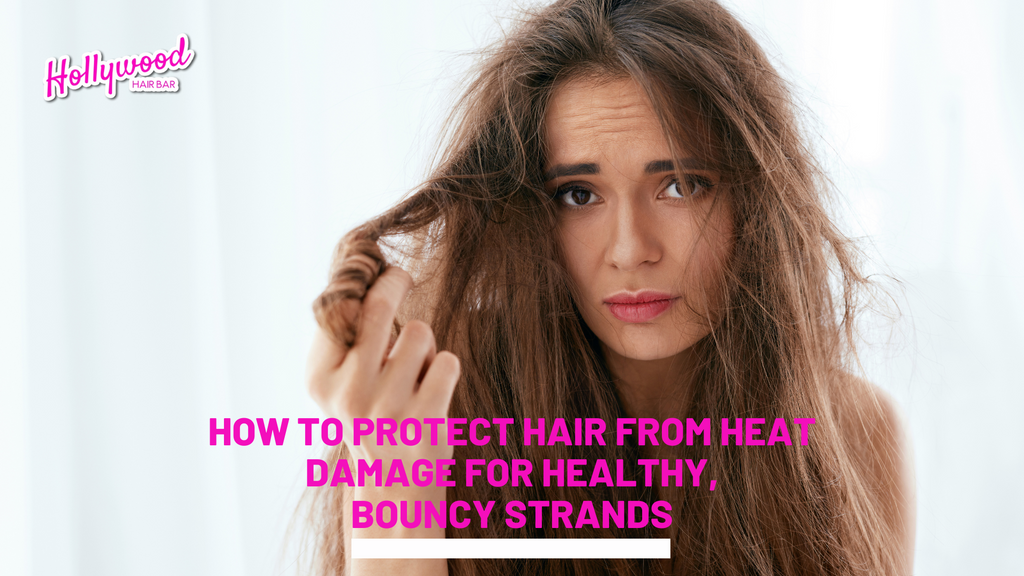 How to Protect Hair From Heat Damage for Healthy, Bouncy Strands ...