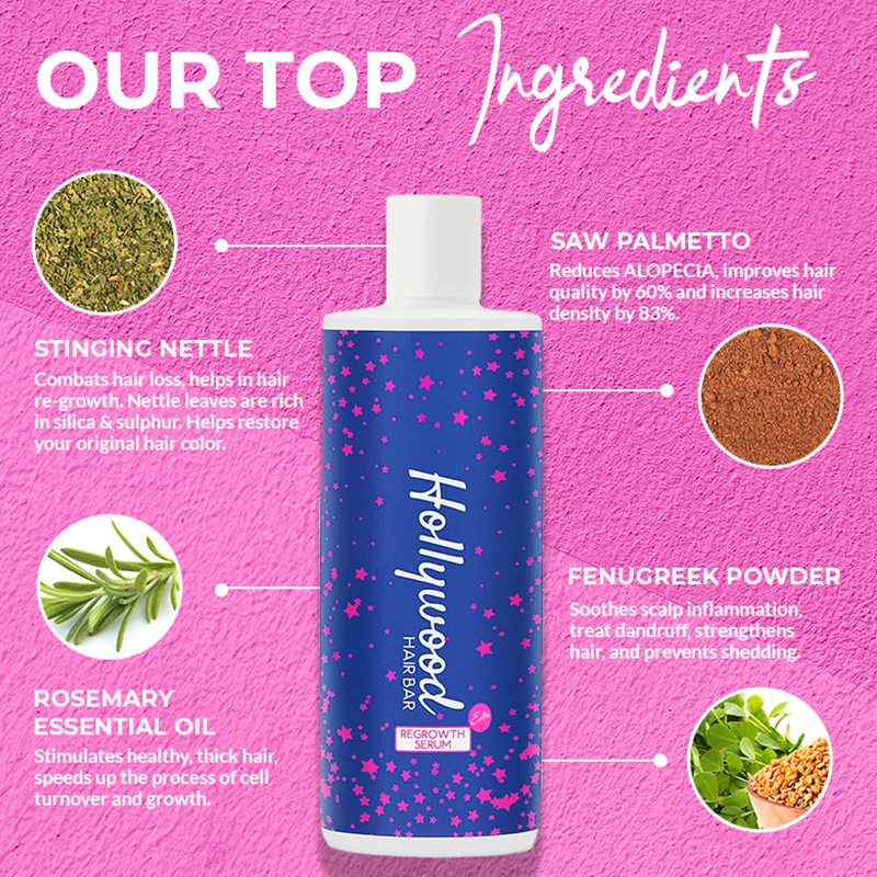Hollywood hair bar growth serum hotsell